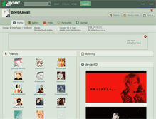 Tablet Screenshot of beebkawaii.deviantart.com