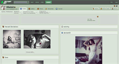 Desktop Screenshot of nikaleena.deviantart.com
