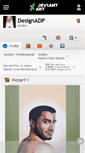 Mobile Screenshot of designadp.deviantart.com