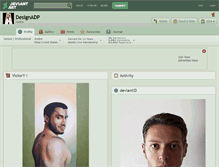 Tablet Screenshot of designadp.deviantart.com
