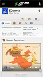 Mobile Screenshot of ecorona.deviantart.com