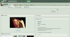 Desktop Screenshot of kloosha.deviantart.com