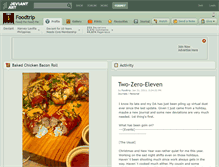 Tablet Screenshot of foodtrip.deviantart.com