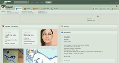 Desktop Screenshot of kuukan.deviantart.com