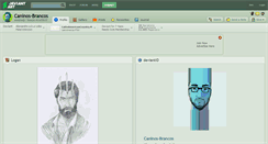 Desktop Screenshot of caninos-brancos.deviantart.com