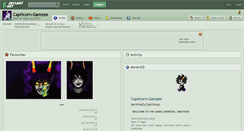 Desktop Screenshot of capricorn-gamzee.deviantart.com