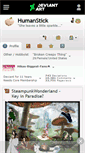 Mobile Screenshot of humanstick.deviantart.com