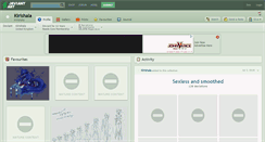 Desktop Screenshot of kirishala.deviantart.com