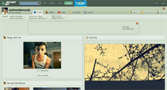 Desktop Screenshot of andresdiamonds.deviantart.com