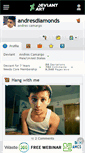 Mobile Screenshot of andresdiamonds.deviantart.com