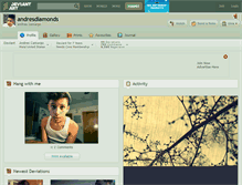 Tablet Screenshot of andresdiamonds.deviantart.com