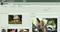 Desktop Screenshot of gabrielasv.deviantart.com