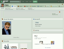 Tablet Screenshot of csiplz.deviantart.com