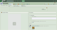 Desktop Screenshot of dawncaster.deviantart.com