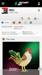 Mobile Screenshot of i88z.deviantart.com