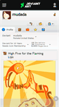 Mobile Screenshot of mudada.deviantart.com