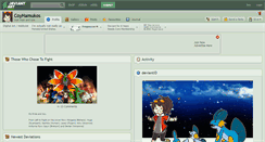 Desktop Screenshot of coyhamukos.deviantart.com