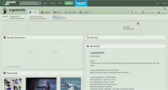 Desktop Screenshot of angelskarith.deviantart.com