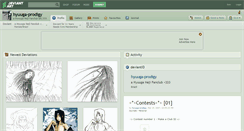 Desktop Screenshot of hyuuga-prodigy.deviantart.com