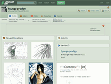 Tablet Screenshot of hyuuga-prodigy.deviantart.com