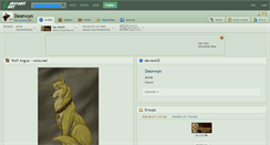 Desktop Screenshot of deorwyn.deviantart.com