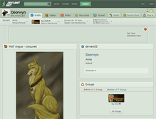 Tablet Screenshot of deorwyn.deviantart.com