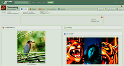 Desktop Screenshot of chernzobog.deviantart.com