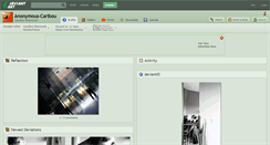 Desktop Screenshot of anonymous-caribou.deviantart.com