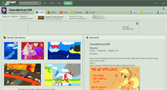 Desktop Screenshot of chowderlover309.deviantart.com