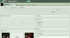 Desktop Screenshot of gideon2k1.deviantart.com