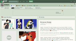 Desktop Screenshot of kisrajczy.deviantart.com