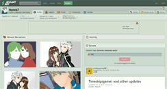 Desktop Screenshot of nomi47.deviantart.com