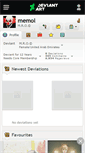 Mobile Screenshot of memol.deviantart.com