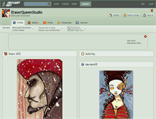 Tablet Screenshot of eraserqueenstudio.deviantart.com