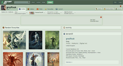 Desktop Screenshot of greyf0xuk.deviantart.com