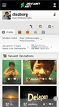 Mobile Screenshot of diazborg.deviantart.com
