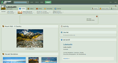 Desktop Screenshot of lukeaustin.deviantart.com