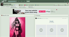 Desktop Screenshot of phoenix-muse.deviantart.com