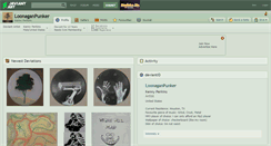 Desktop Screenshot of loonaganpunker.deviantart.com