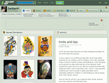 Tablet Screenshot of dandan91.deviantart.com