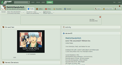 Desktop Screenshot of dietrichsandwhich.deviantart.com