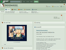 Tablet Screenshot of dietrichsandwhich.deviantart.com