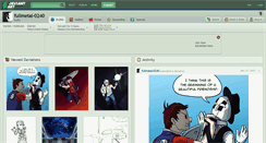 Desktop Screenshot of fullmetal-0240.deviantart.com
