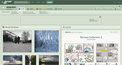 Desktop Screenshot of neferthiri.deviantart.com