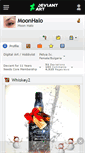 Mobile Screenshot of moonhalo.deviantart.com