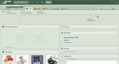 Desktop Screenshot of electricfuryrc10t5.deviantart.com