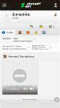 Mobile Screenshot of e-r-o-t-i-c.deviantart.com