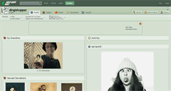 Desktop Screenshot of dinglehopper.deviantart.com