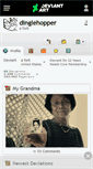 Mobile Screenshot of dinglehopper.deviantart.com