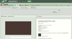 Desktop Screenshot of mayyeo.deviantart.com